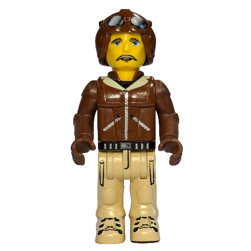 Lego Juniors Midifig, Jack Stone / Brown
