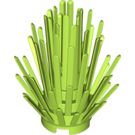 Lego Plant, Bush 2 x 2 x 4 / Lime