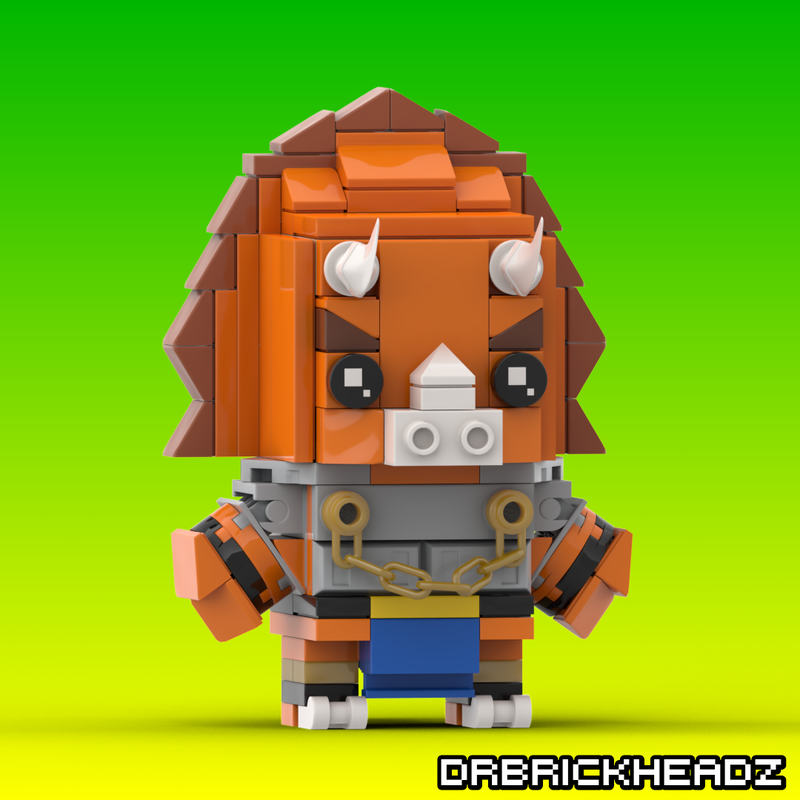 Lego General Zorax (TMNT: Shredder's Revenge) Brickheadz