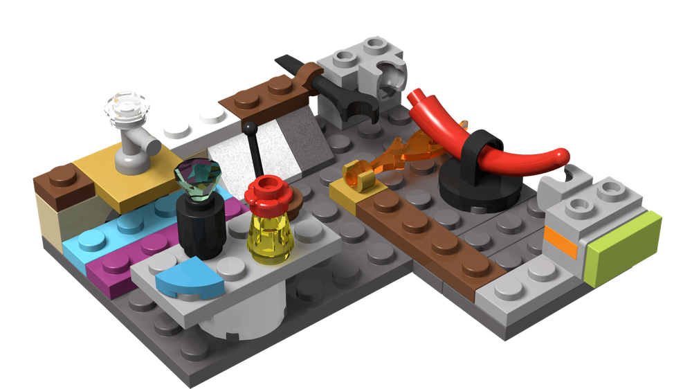 Lego 2022 Advent Challenge – Day 1 [Blacksmith Forge]