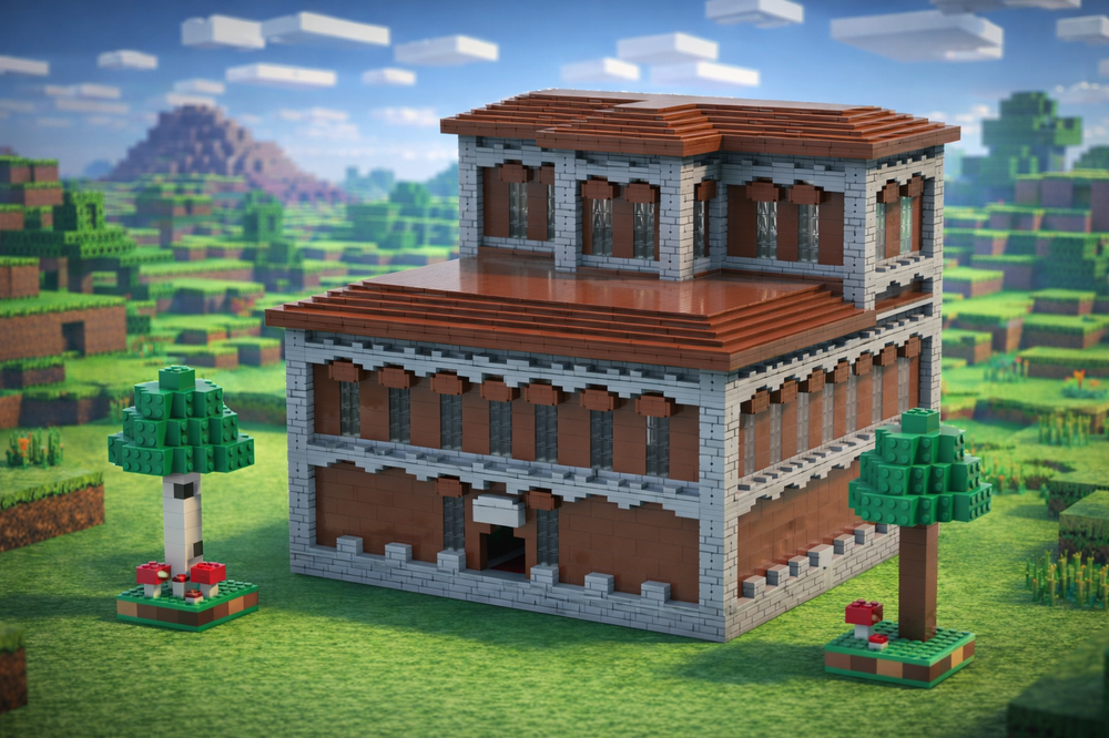 Lego Woodland Mansion