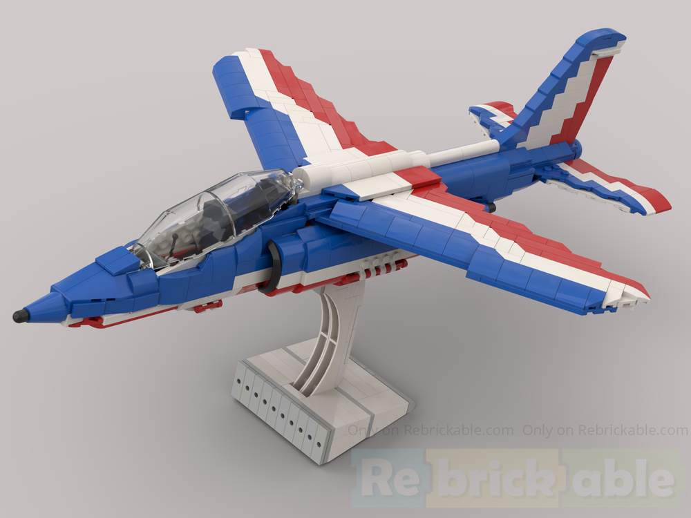 Lego Alphat Jet "Patrouille de France"