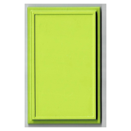 Lego Scala, Building, Wall, Panel 6 x 10 / Medium Lime