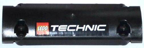 Lego Technic, Panel Curved 11 x 3 with Technic Logo Pattern (Sticker) - Set 42008