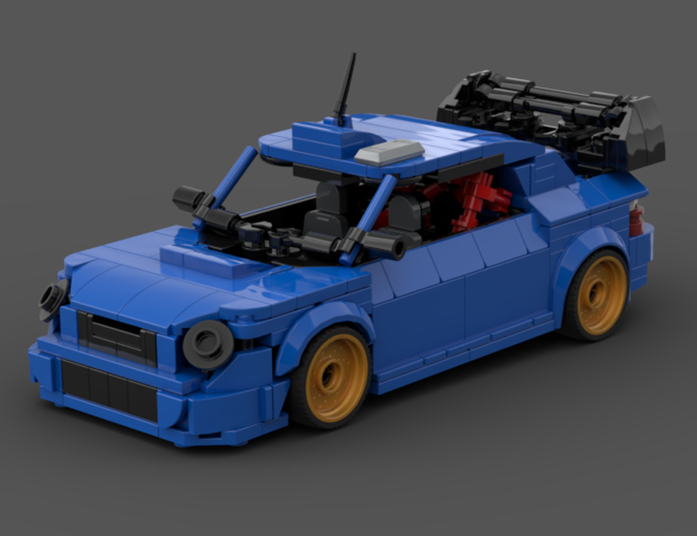 Lego Subaru Impreza WRX STI (Bugeye) - WRC Rally
