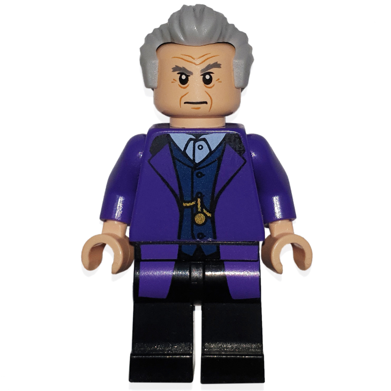 Lego The Doctor / 12th Doctor in Long Dark Purple Coat