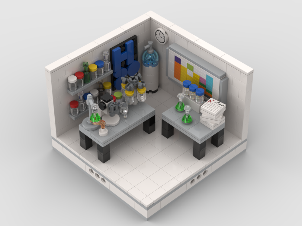 Lego Small Chemistry Lab