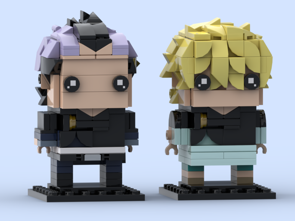 Lego Magna and Luck - Black Clover BrickHeadz