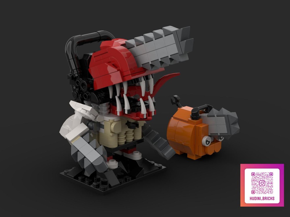 Lego Chainsaw Man Brickheadz 鏈鋸人
