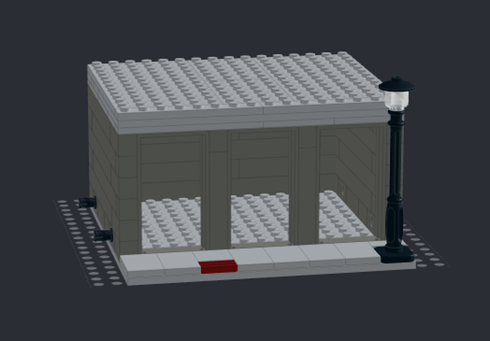 Lego How to make modular buildings - on 16x16 baseplates!