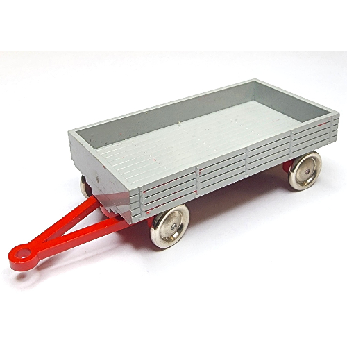 Lego HO Scale Mercedes Trailer for Open Bed Truck with Light Gray Flatbed