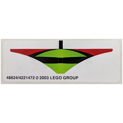 Lego Sticker Sheet for Set 8384-1 / [No Color/Any Color]