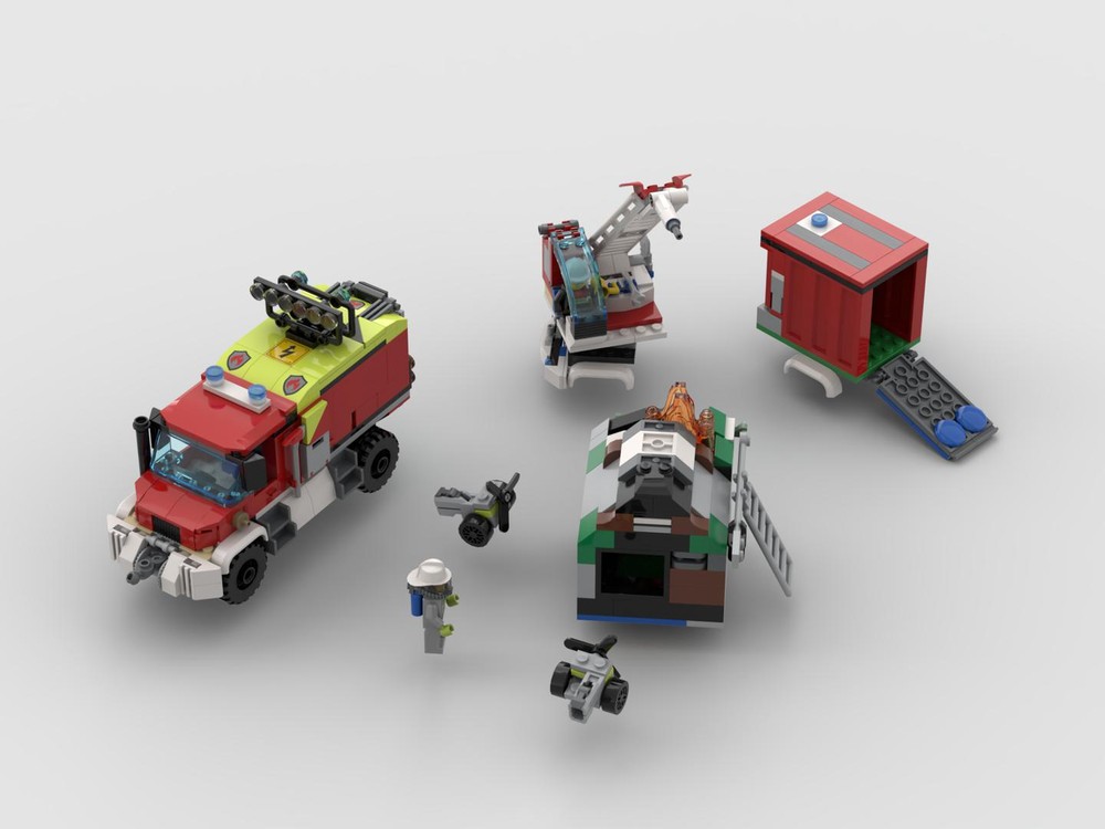 Lego 60374 Unimog Fire Truck Variants