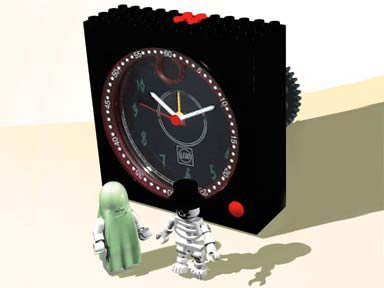 Lego Ghost Clock