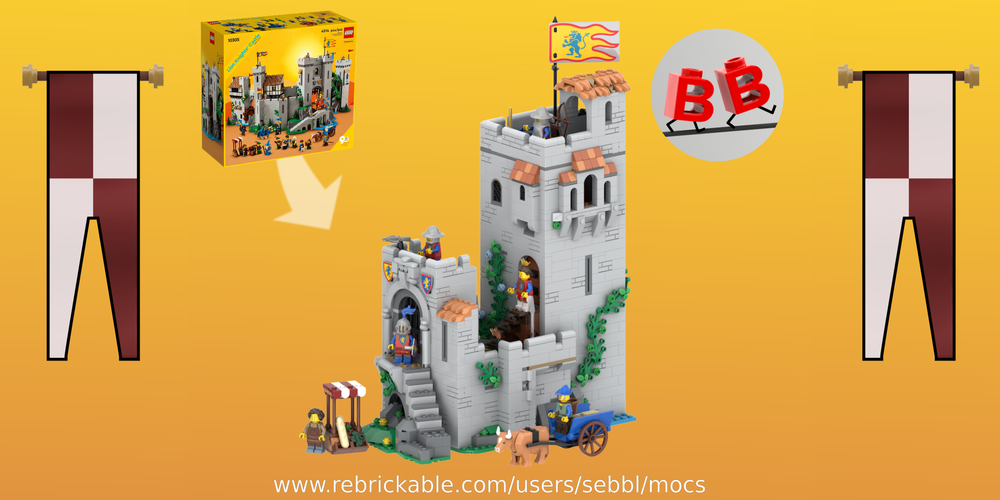Lego 10305: Lion Knights' Configurable Castle - Part 1