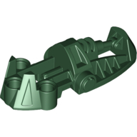 Lego Large Figure Foot, Toa Metru / Dark Green