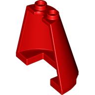 Lego Cone Half 2 x 4 x 3 / Red