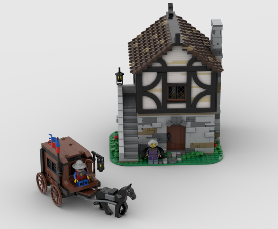 Lego Medieval Sheriff/Tax Collector House