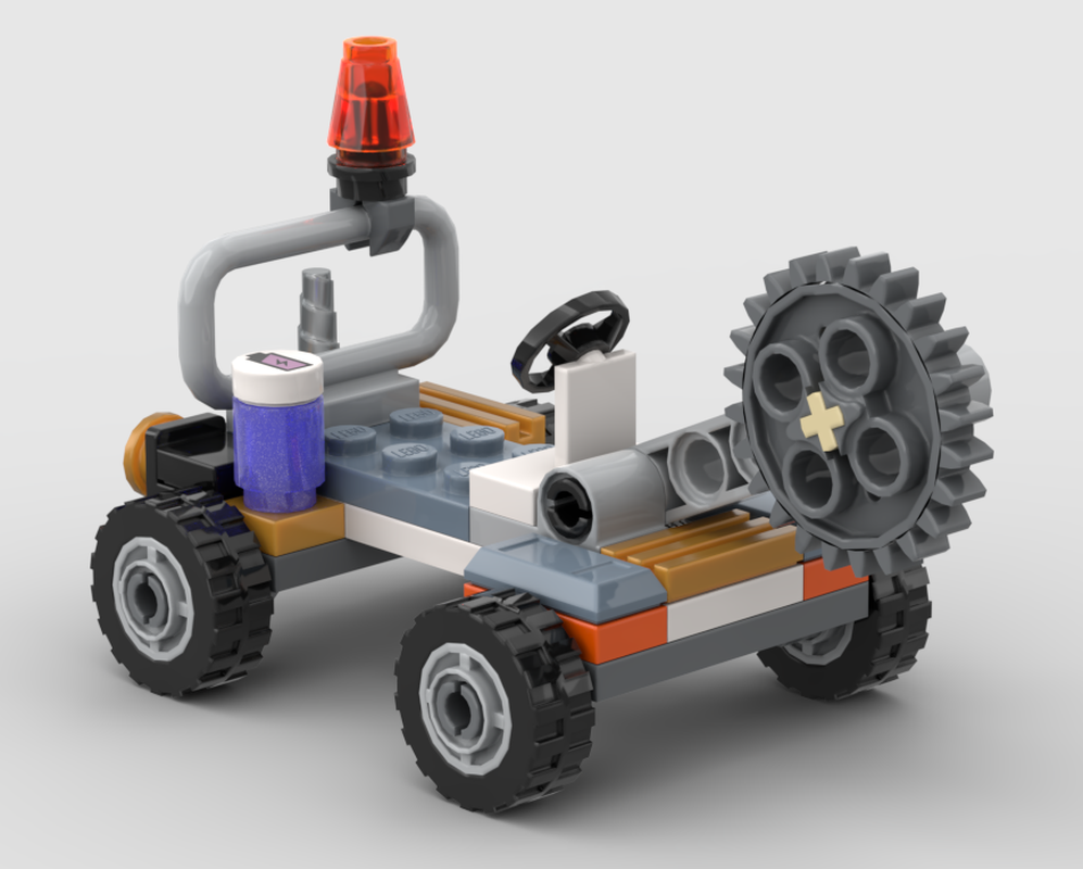 Lego City Space Rotary Cutter (952502 Mod)