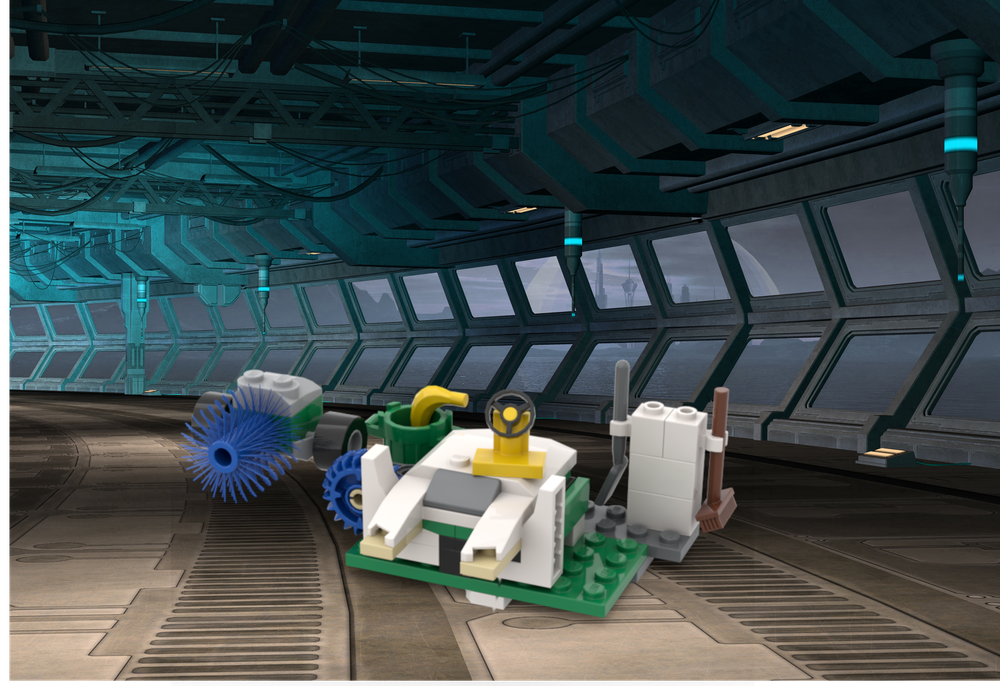 Lego Millenium Space Sweeper - 60249 Alternate Build