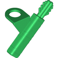 Lego Minifig Neckwear Weapon Arrow Quiver / Green