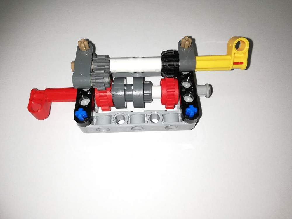 Lego compact reverse gearbox