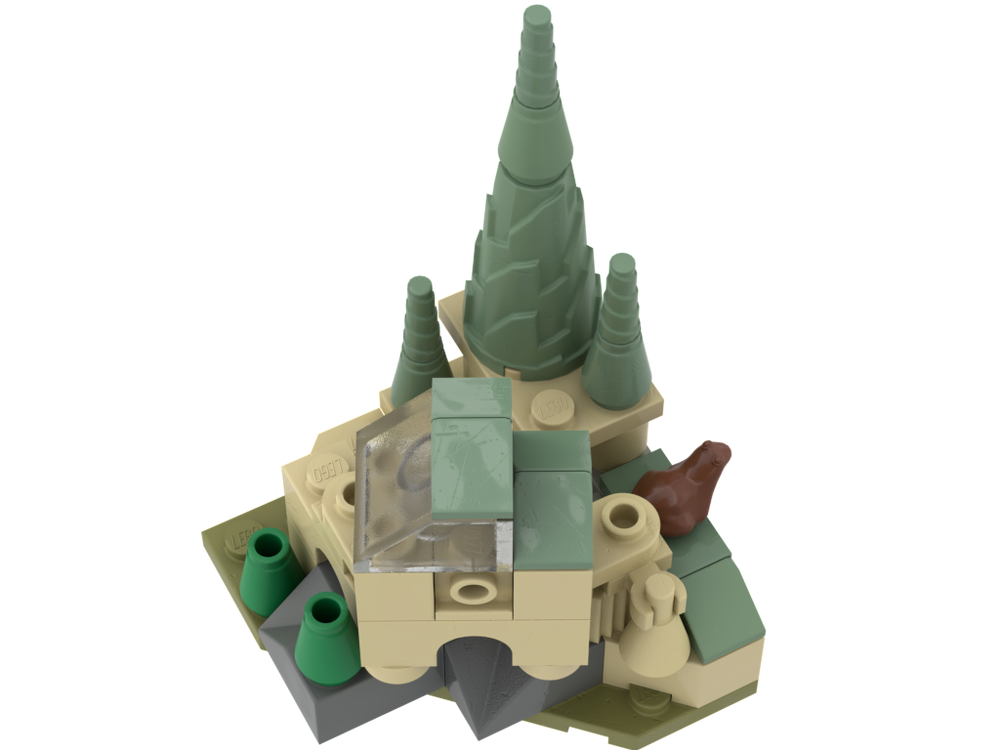 Lego Diagone tower