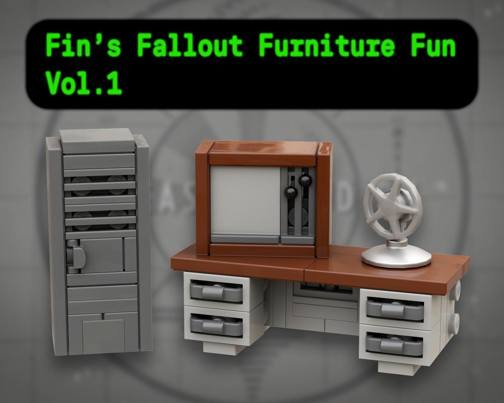 Lego Fin's Fallout Furniture Fun Vol.1