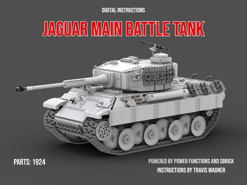 Lego Jaguar Main Battle Tank 1946