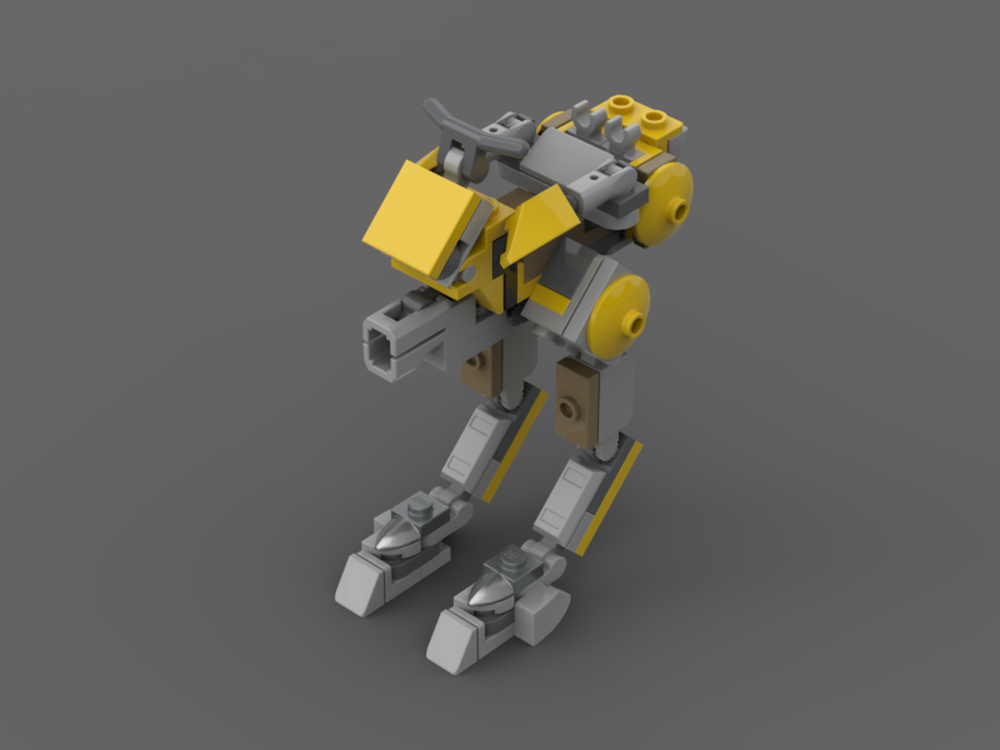 Lego 327th Battle Pack Alternate AT-RT And Speeder Build