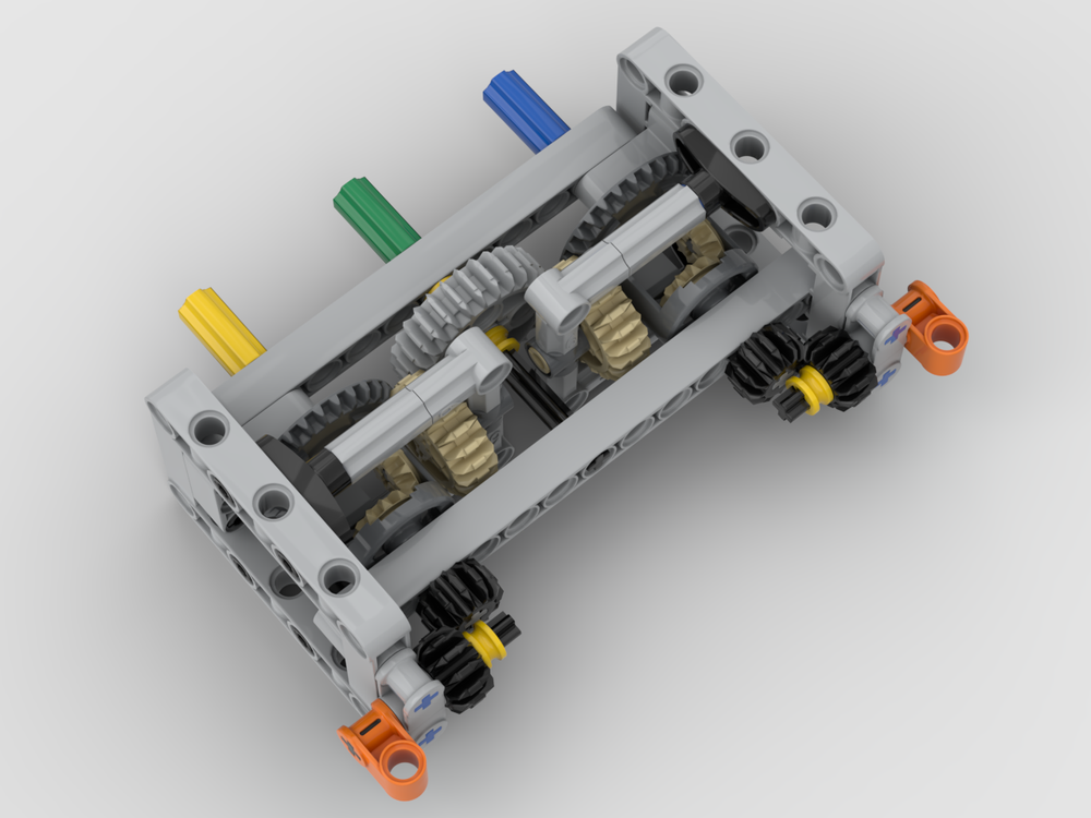 Lego Subtractor for tracked vehicles