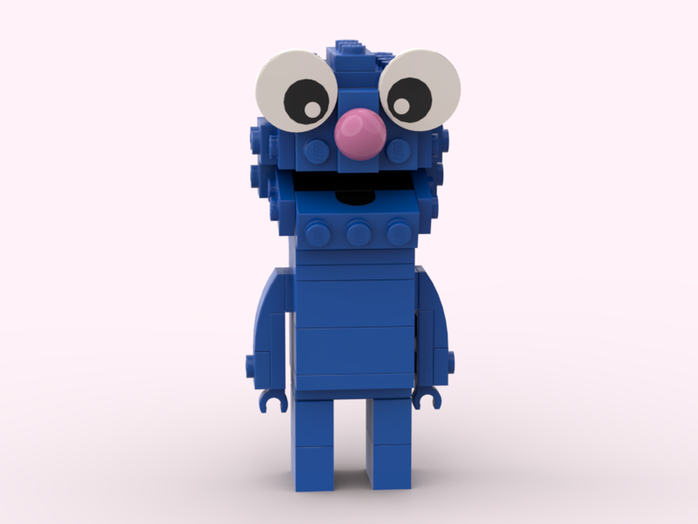Lego Grover - Sesame Street