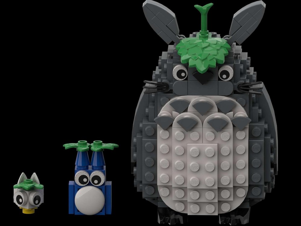 Lego Totoro Family