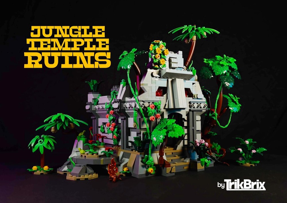 Lego Jungle Temple Ruins
