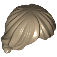 Lego Hair Tousled and Layered / Dark Tan
