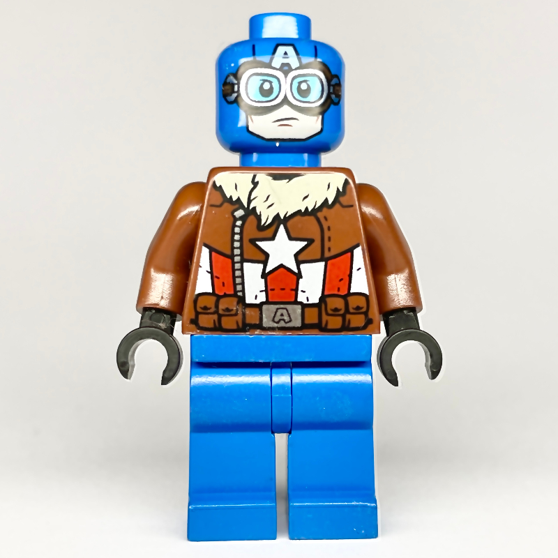 Lego Captain America in Pilot Outfit