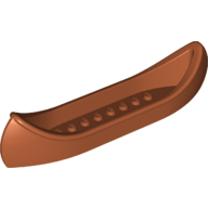 Lego Boat / Canoe / Dark Orange