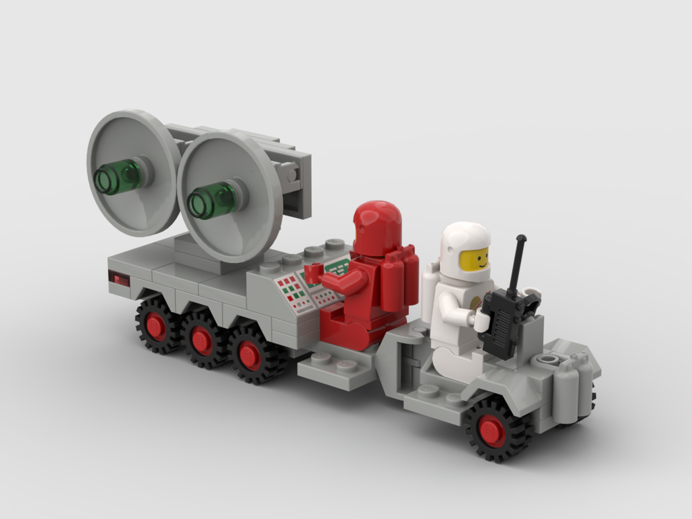 Lego Articulated Radar Truck