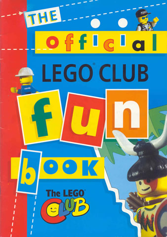 Lego 1995 UK Lego Club Fun Book