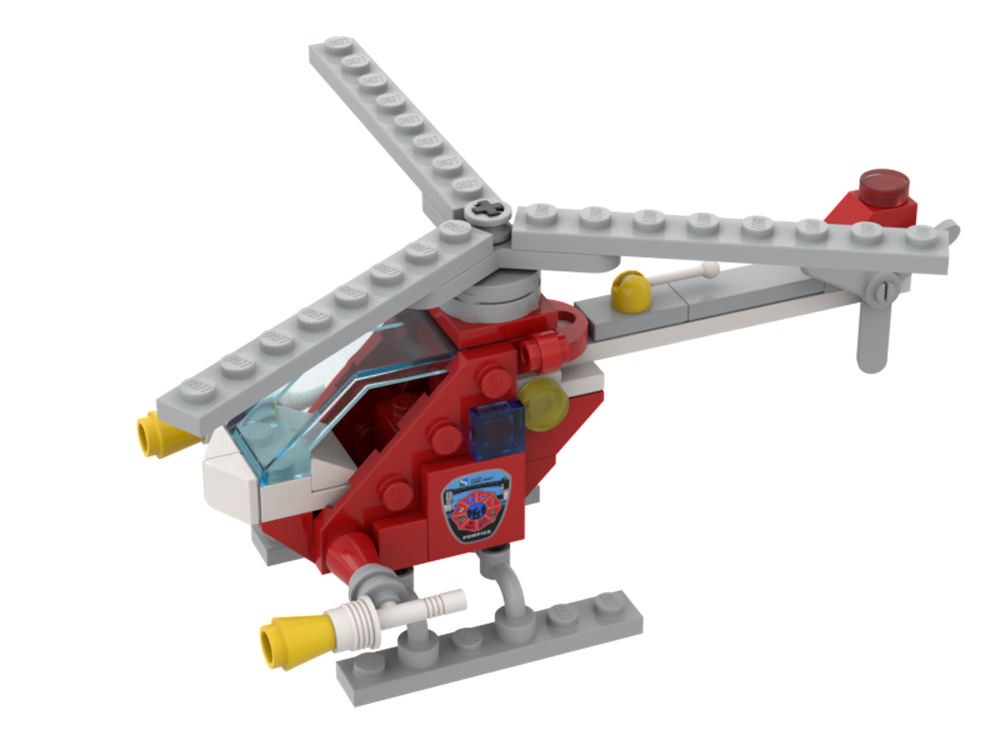 Lego Fire Helicopter