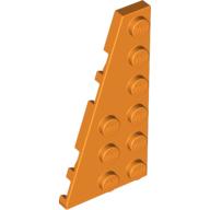 Lego Wedge Plate 6 x 3 Left / Orange