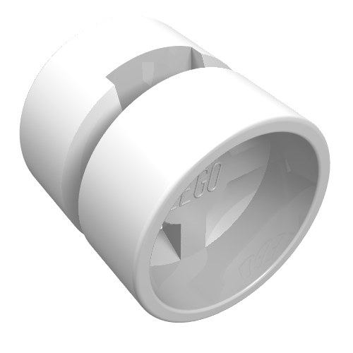 Lego Wheel 11 x 12 with Hole Round for Wheels Holder Pin