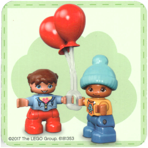 Lego Find a Pair Card from Set 40267-1