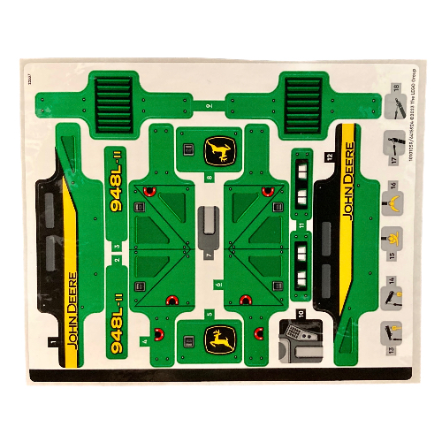 Lego Sticker Sheet for Set 42157-1