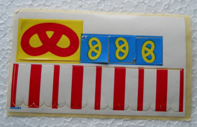 Lego Sticker Sheet for Set 361-1
