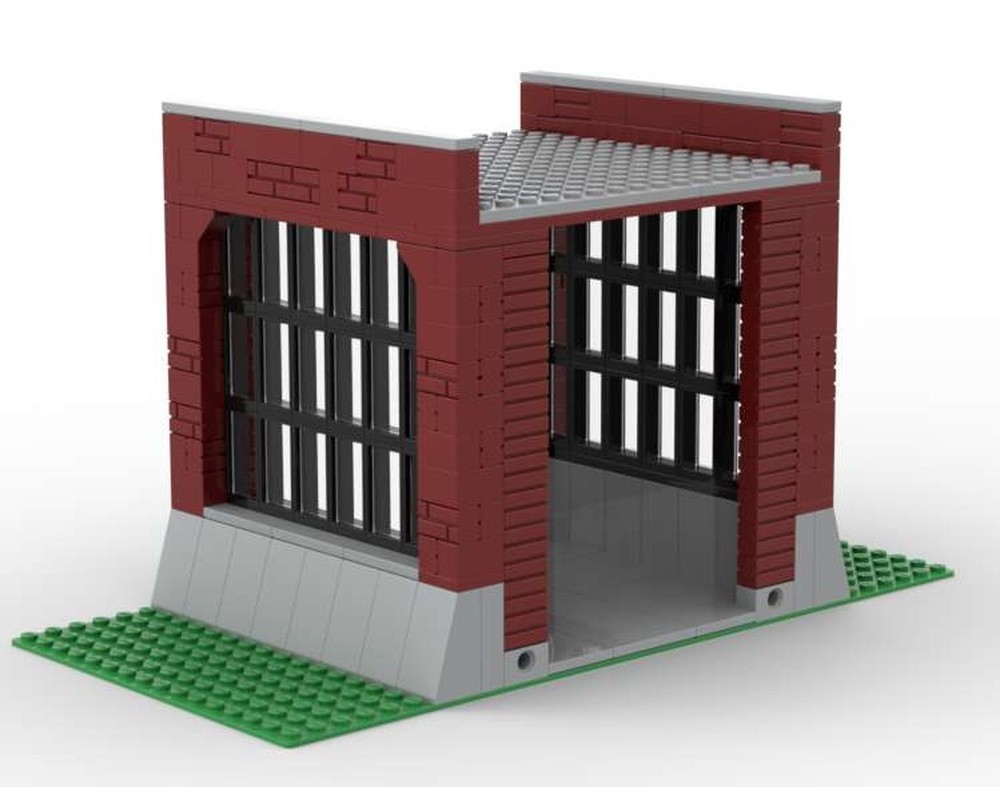 Lego Industrial building add-on