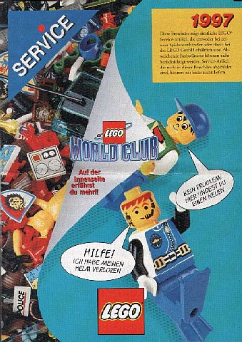 Lego 1997 Medium Service Packs German (925.228-D)