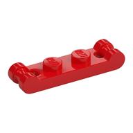 Lego Plate Special 1 x 2 with Handles on Ends / Red