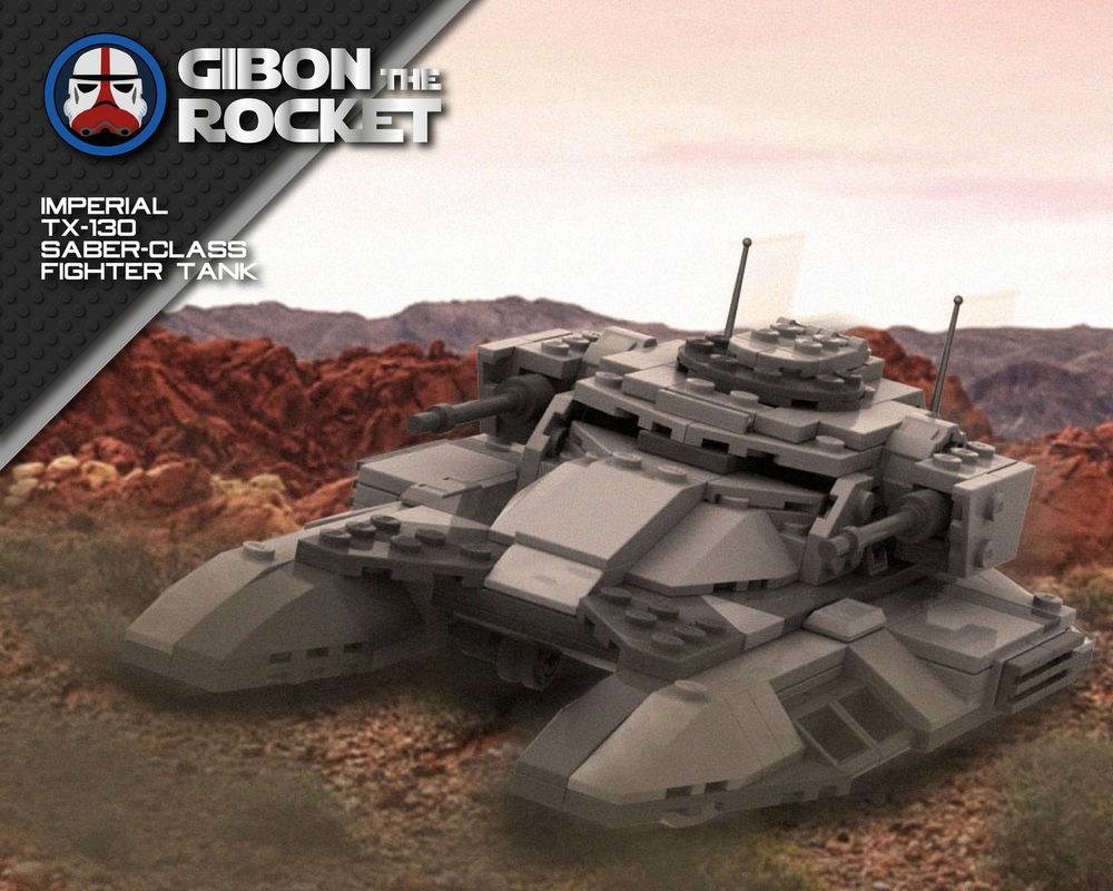 Lego Imperial TX-130 Saber-Class Fighter Tank