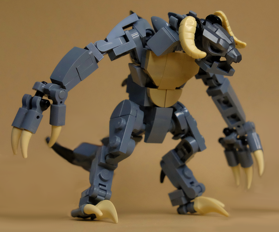 Lego Fallout Deathclaw